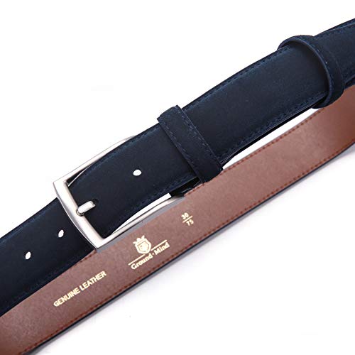 Thick Suede Leather Belt for Men Casual Dress Belts3