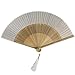 Fine Silk and Foldable Fan Delicate Texture, Lightweighted Chinese Wood Fashionable