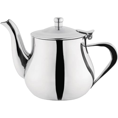 Olympia Arabian Stainless Steel Teapot 500ml - [M980]