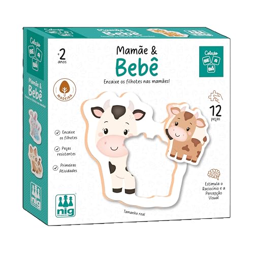 Mamãe & Bebê: O Brinquedo Educativo que Vai Ensinar com Diversão!