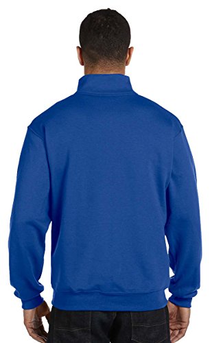 Image of Jerzees 8 oz. 50 /50 Quarter-Zip Cadet Collar Sweatshirt (995M)