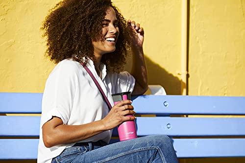 Contigo Autoseal West Loop Vacuum-Insulated Stainless Steel Travel Mug, 16 Oz, Dragonfruit #TOP7