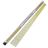 25 rods 1/2 lb 1/13’’x14’’ Brass Welding Rods, Brass Brazing Rods, Suitable for oxygen acetylene gas welding torch setups for Air Conditioner Refrigerators