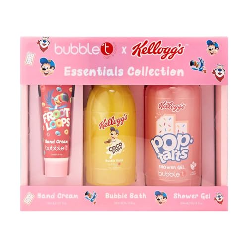 Bubble T Cosmetics Bath Collection Kellogg’s, Shower Gel, Bath Milk & Hand Cream Gift Set - Image 2