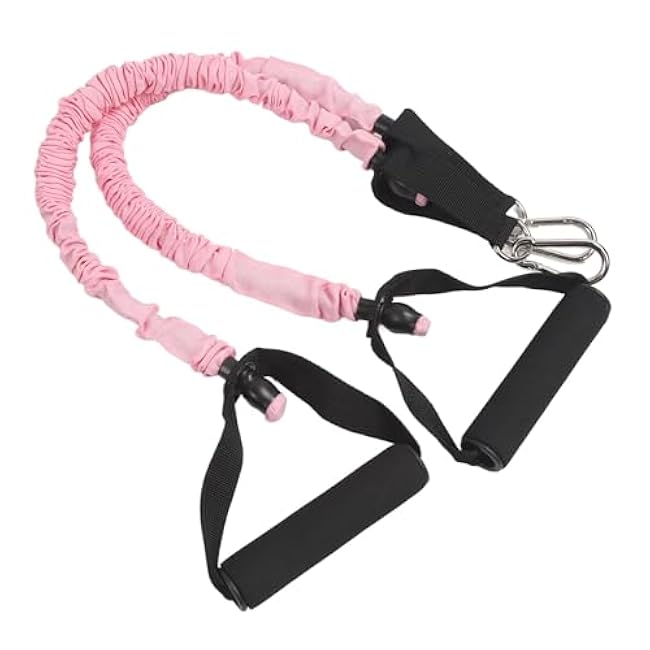 Waist Back Leg Stretch Strap Split Inversion Fitness Band Hammock Pink for Stretching Assist Trainer
