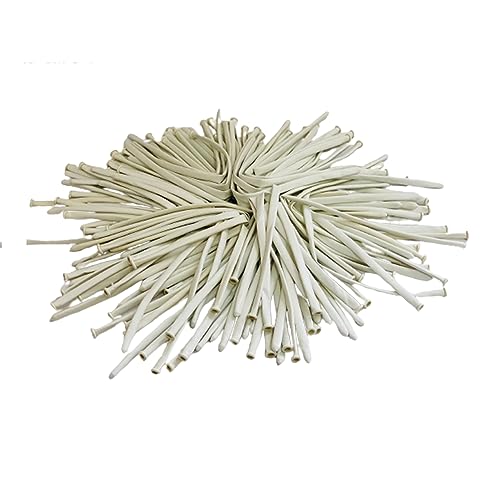 Modeling Long Balloons 260Q Twisting Animal Balloons White Magic Balloons for Arts Crafts Kids Birthday Party Bag Filler Wedding Clown Decoration Party Supplies 25 Pack