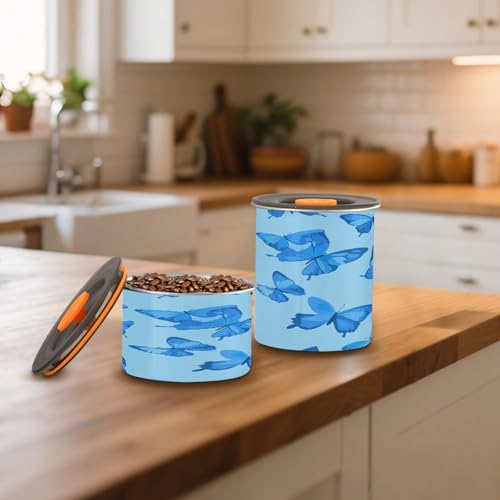 Envase hermético para café de acero inoxidable 17oz miniatura 6