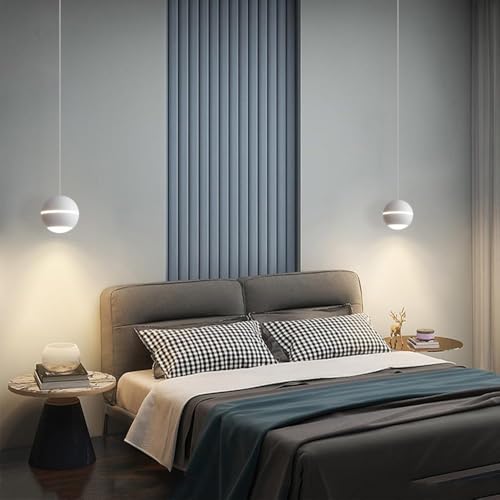 Lámpara colgante LED de diseño moderno para techos de dormitorio moderno 5