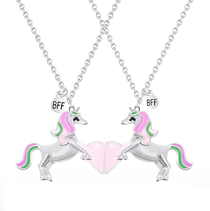 See full amazon price history chart for El Regalo Best Friend Forever 2Pcs-Split Magnetic Matching Bff Pendant Necklaces Set- Unicorns, Whales, Koalas Pendant Friendship Necklaces For Girls (Unicorns Bff Necklace) El Regalo Best Friend Forever 2Pcs-Split Magnetic Matching Bff Pendant Necklaces Set- Unicorns, Whales, Koalas Pendant Friendship Necklaces For Girls (Unicorns Bff Necklace) (B0BC63B76Q) Amazon Price History, Amazon Price Tracker
