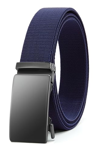 Image of CHAOREN Mens Belt Stretchable - Elastic Golf Nylon Web Adjustable Belt - for Casual Wear