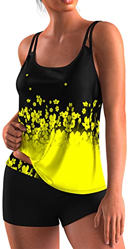 PADOLA Costume da Bagno Donna Due Pezzi Tankini