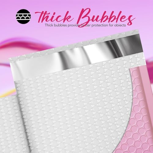 Image of Fuxury Large Bubble Mailers 10.5x16 inch Padded Envelopes 240 Pack Bulk