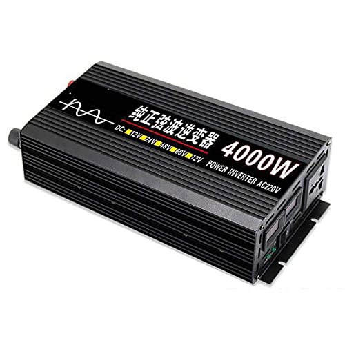 Onduleur onde sinusoïdale pure résout les pannes électriques avec sa puissance 4000W 60V