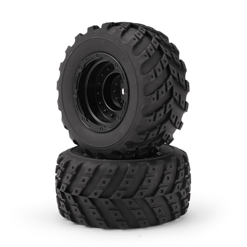 HAIBOXING 1/12th Scale Remote Control Cars Accessories Tires, Brushless RC Truck Spare Parts Wheel Complete 2pcs Apply to HBX 903 & 903A (90115)