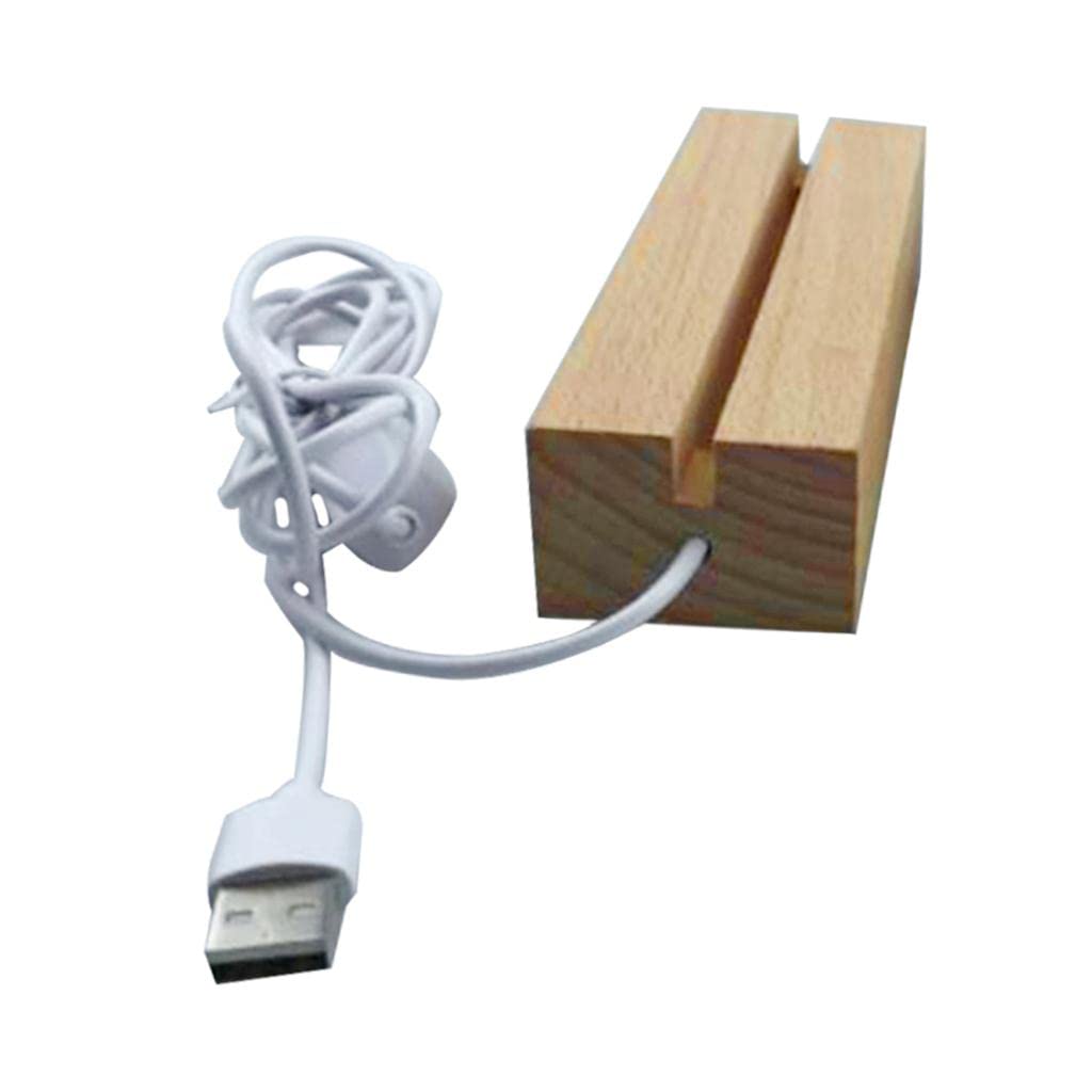 CALANDIS Led Display Lights Wooden Lighted Base Stand for Crystal White B Type-image-33
