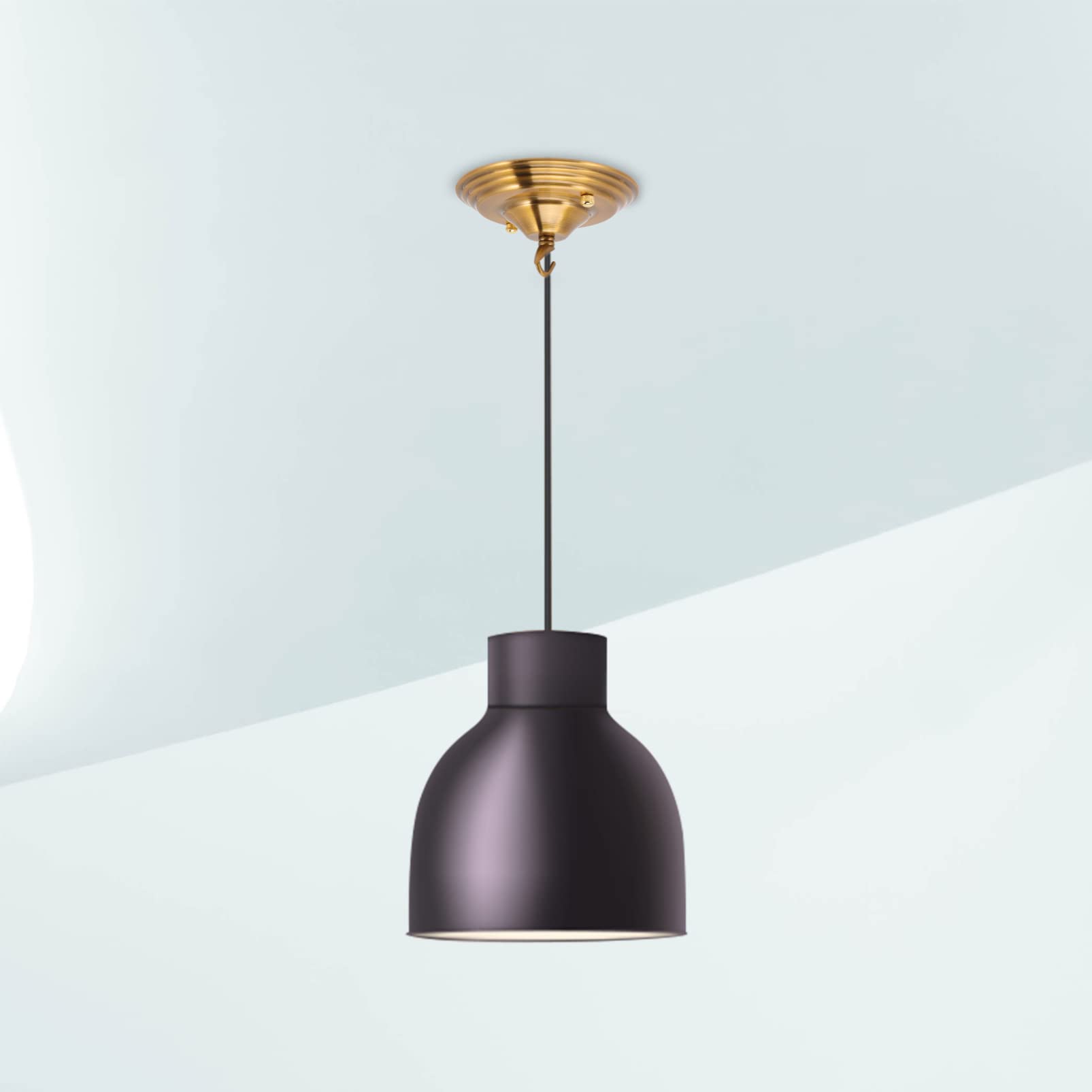 Luxshiny Kronleuchter Baldachin Eisen Deckenabdeckplatte Hängelampenhaken Für Wohnzimmer Bar Flur Robust Und Verschleißfest