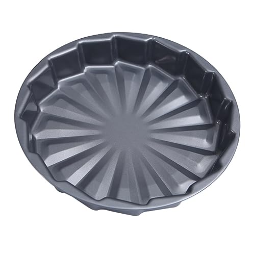 Alipis Spiral Windmill Shape Cake Baking Pan Carbon Steel Non-stick Perfect for Round Cakes Home Baking