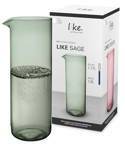 UTILIZZO VERSATILE: la caraffa è ideale per acqua, succhi di frutta, tè freddo o acqua infusa, da servire con stile in ogni occasione.