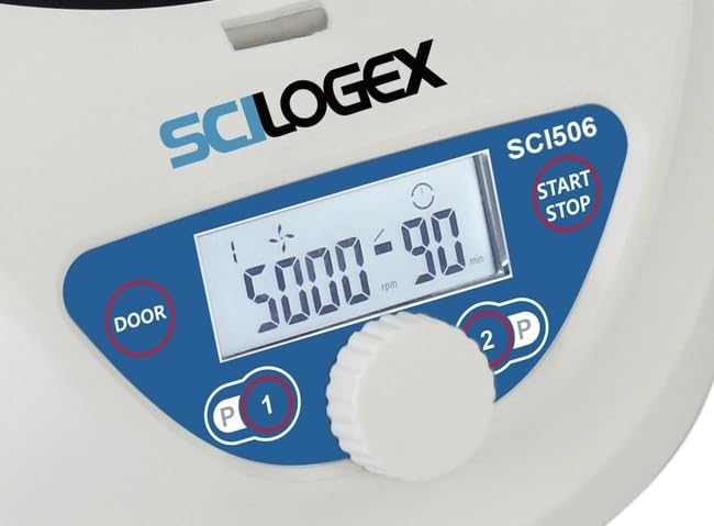 SCILOGEX SCI-506 Centrifuge Control Panel
