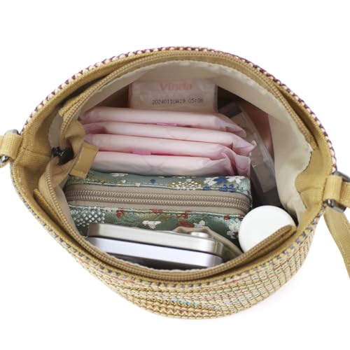 Image of Cylindrical Crossbody Bag For Women