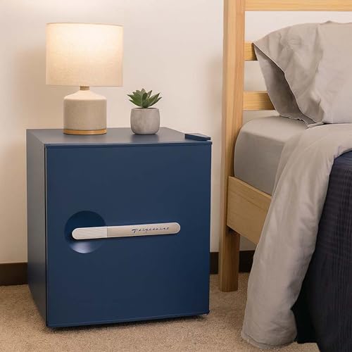 Image of Frigidaire, 1.6 Cu. Ft. Retro Series Compact Refrigerator, Built-In Side Bottle Opener, Blue