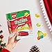 AMOS Peelerz Christmas Mix Peelable Gummy Candy 8.47oz (240g), Holiday Fruit Gummies Made with Real Fruit Juice, Fun Stocking Stuffer Christmas Candy Gift for Kids & Family