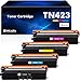 Price comparison product image 4-Pack TN423BK TN423 TN-423 TN-421 Compatible Toner Cartridge as replacement for Brother MFC-L8690CDW MFC L8690CDW DCP-L8410CDW MFC-L8900CDW HL-L8260CDW HL-L8360CDW Black Cyan Yellow Magenta