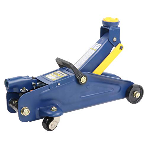 Stronghold Hydraulic Floor Jack, Steel, 12-3/4" Max. Height, 2 Ton - 4,000 Lb. Capacity #TOP3