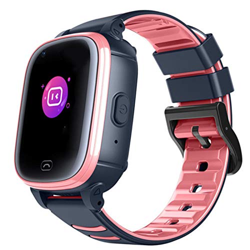 Kinder Smartwatch, IPX7 Wasserdicht 4G Kinder Phone Uhr Touchscreen GPS Tracker Echtzeit Geo-Fence mit SOS Videoanruf Voice Chat Anruf Kamera