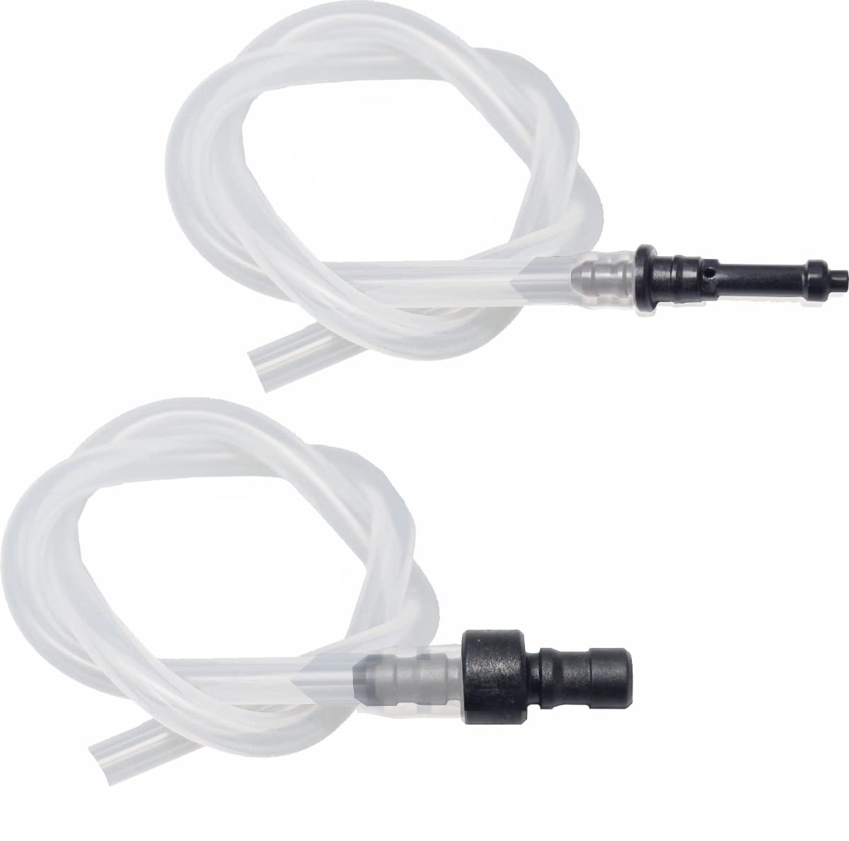 Tubi Latte Silicone Per Macchine Caffè Jura - Set 6 Pezzi + 3 Raccordi, Per Schiuma Latte, Trasparenti