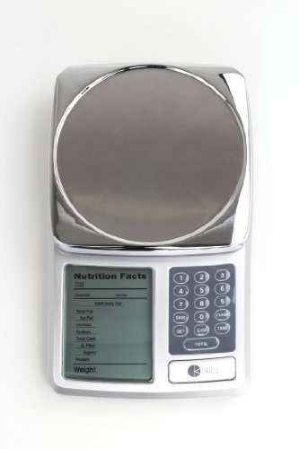 Kitrics Digital Nutrition Scale (Silver)