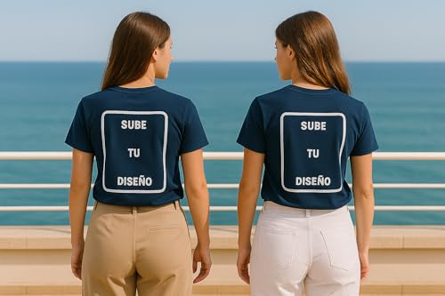 C&P Camiseta Personalizada, Manga Corta, Tejido técnico, impresión de Calidad, Elige tu Talla y Color Ideal.