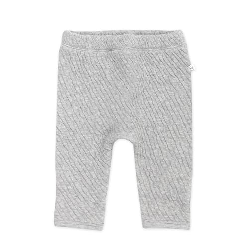Image of HonestBaby Baby Matelasse Harem Pants Cozy Roomy Fit Pull on Bottoms 100% Organic Cotton for Infant Baby Boys, Girls, Unisex