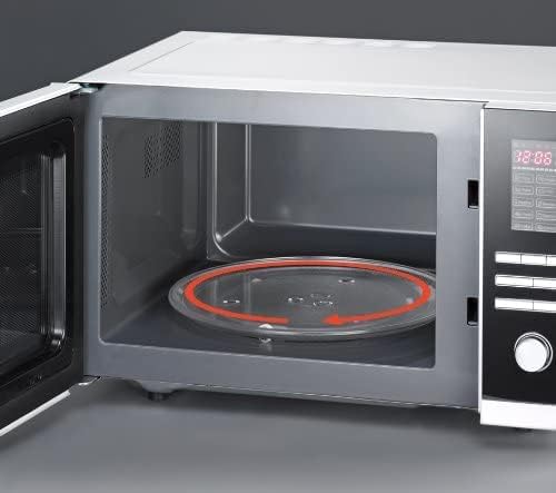 Microwave Oven Interior with Turntable