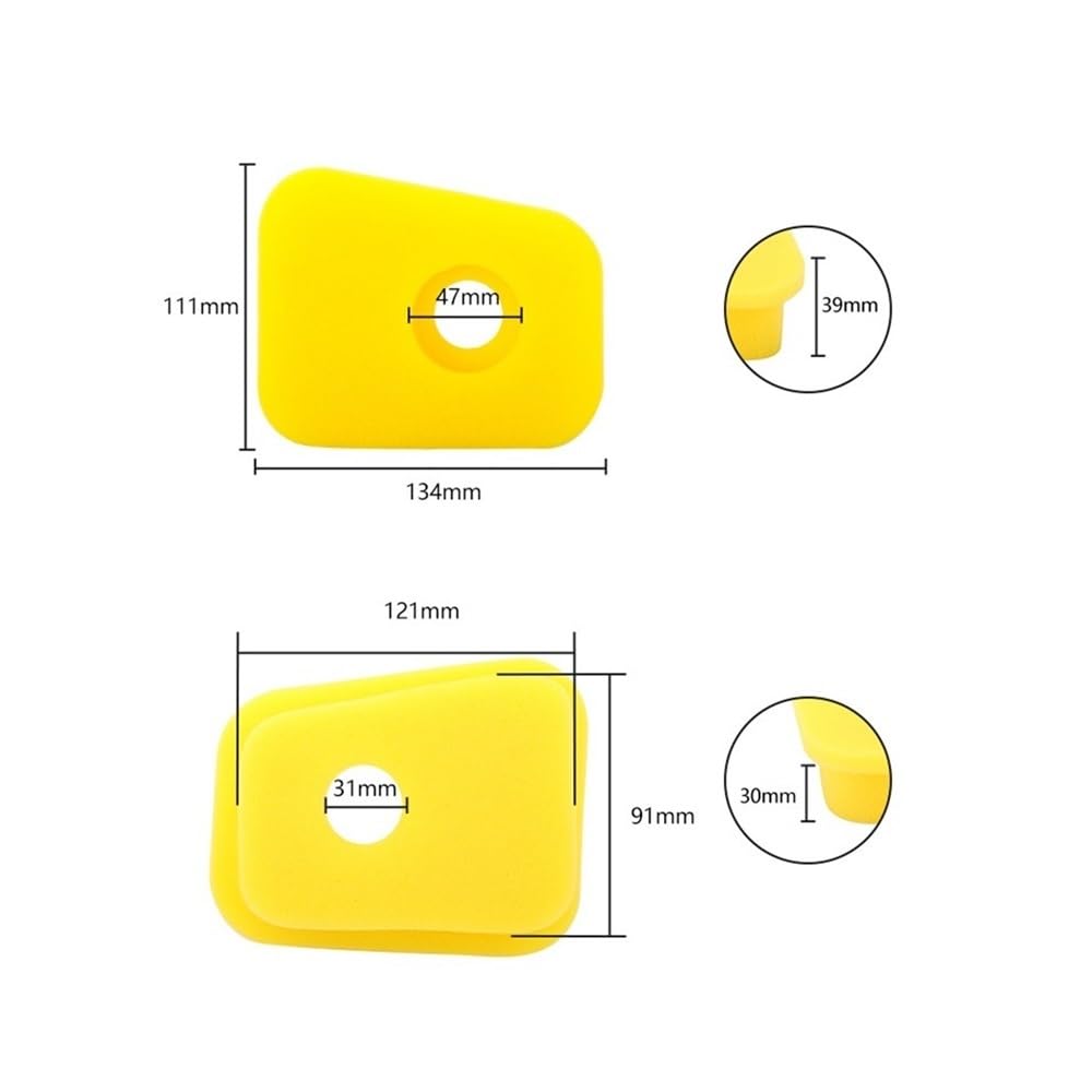 Filtro de Aire Compatible con cortacésped 27987S LG27987S de 2 a 5 HP con Esponja