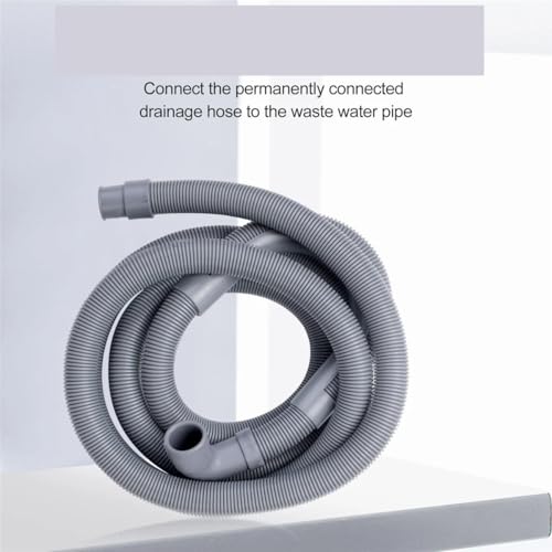 Manguera de lavadora y extensión flexible de 2,5 m sin fugas 7