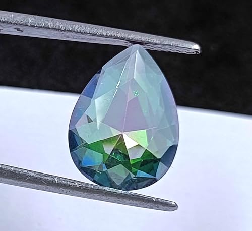 Generic 4AK175 Globalgems Alexandrite Natural Bi Color 5.00 Carat Certified Loose Gemstone Faceted Pear Cut Gemtone thumb #2