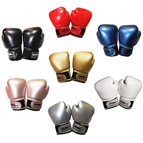 Luvas de boxe infantis XUXN, luvas de treino para jovens e crianças pequenas, Kickboxing, luvas tail