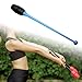 kowaku Rhythmic Gymnastics Stick Training Equipments Dance Prop Practical Rubber Gymnastic Rod Multipurpose for Girls Competitions, Blue