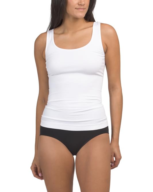 Image of Skinnygirl Women's Scoop Neck Seamless Shaping Camisole, 3-Pack