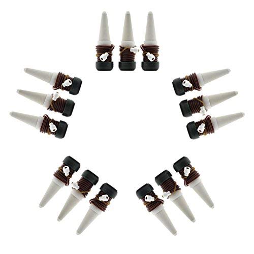 Henoda 15PCS Self-Watering Probes - Indoor Automatic Watering System Houseplant Spikes for Plant