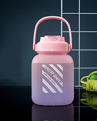 Botella para beber agua 1,5 litros Botellas de agua para niños Hidratación de acampada y marcha Botellas de agua para bicicletas Recipiente para beber Cover