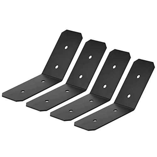 Fanmao 4 Pack 45 Degree Angle Bracket for 4x4 Wood Posts, Pergola by Fanmao - Used condition - Image 3