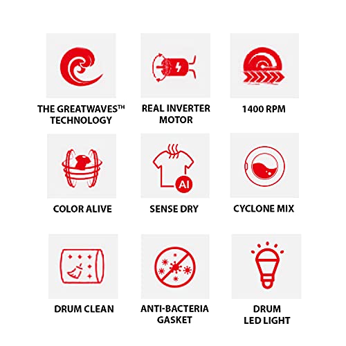 Image of TOSHIBA 11 /7 Kg Inverter Fully Automatic Front Loading Washing Dryer (TWD-BK120M4-IND(SK), Premium Silver)