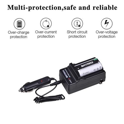 Batmax KLIC-8000 Klic8000 Db50 Battery + Charger Kits For Kodak Easyshare Zx1 Zxd Z612 Z712 Z812 Z1085 Z1015 Z1012 Z1485 Z8612 Is thumb #4