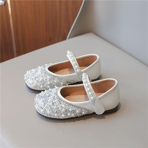 girl sandal size 3 Cute Bow Mary Jane Shoes Ballerina With Satin Ankle Tie For Wedding Birthday Party3