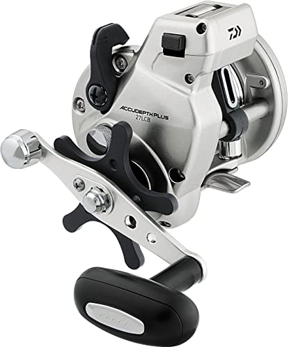 Daiwa Accudepth Plus-B Line Walleye Special Levelwind Fishing Reel (Silver)