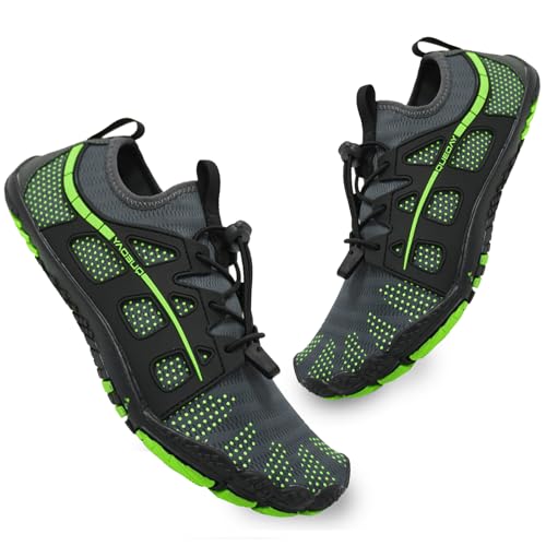 Image of Queday Water Shoes for Women Men Quick Dry Barefoot Shoes Athletic Lightweight Sports Aqua Socks Outdoor Swim Fishing Hiking Diving Surf Walking Kayaking