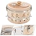 NOLITOY Traditional Moxibustion Box Solid Moxa Stick Burner for Home Use Anti-Scald Design Portable Moxibustion Therapy Tool for Abdomen and Waist Pain Relief