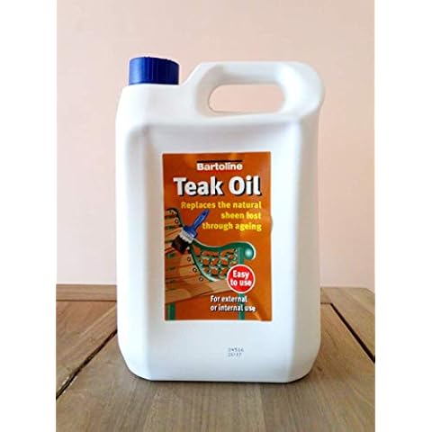 Bartoline Teak Oil 5 Litre Wood Sealer Cover